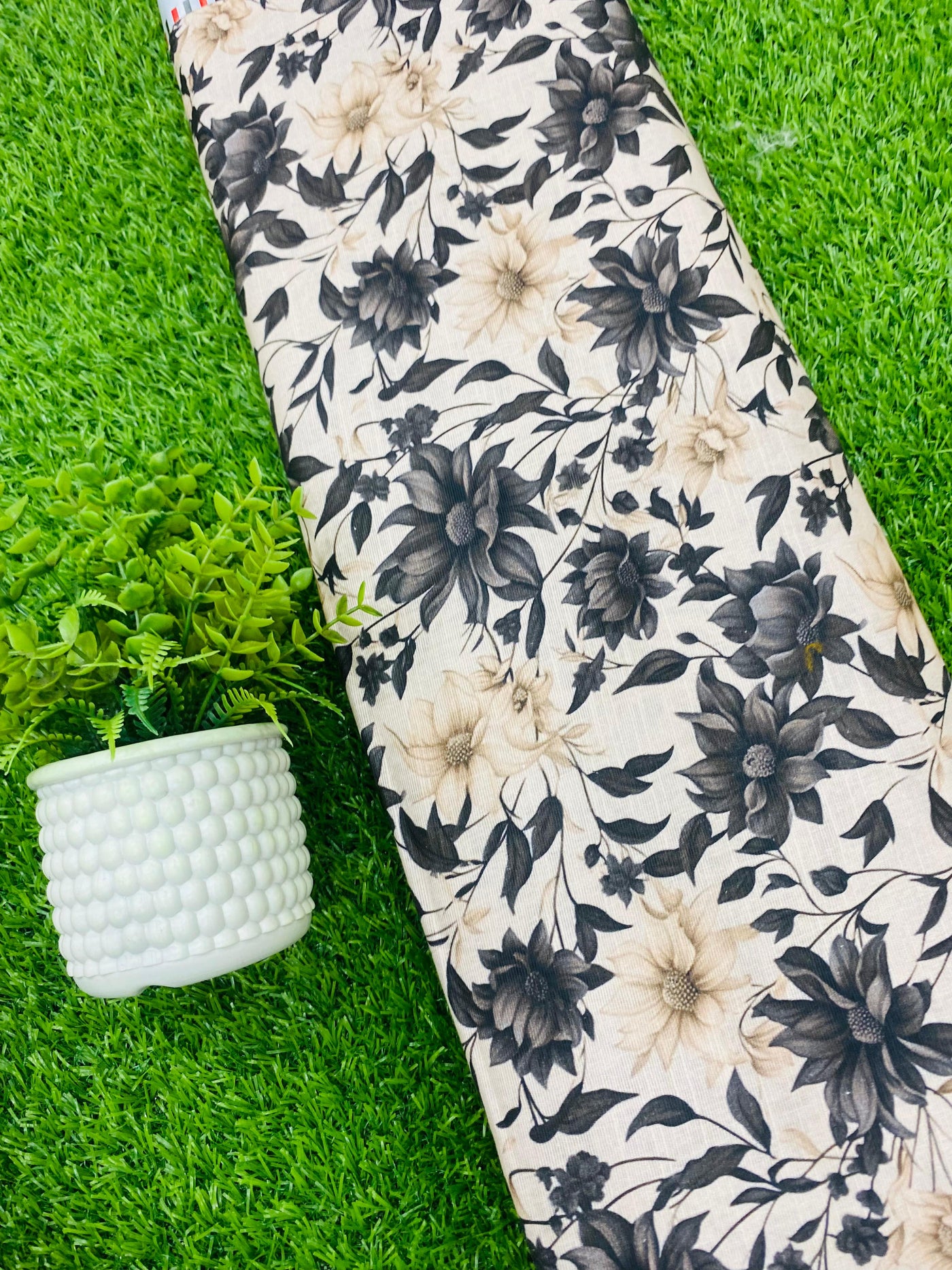 Classic Rust Plain Khaddar Fabric for Winter Wear