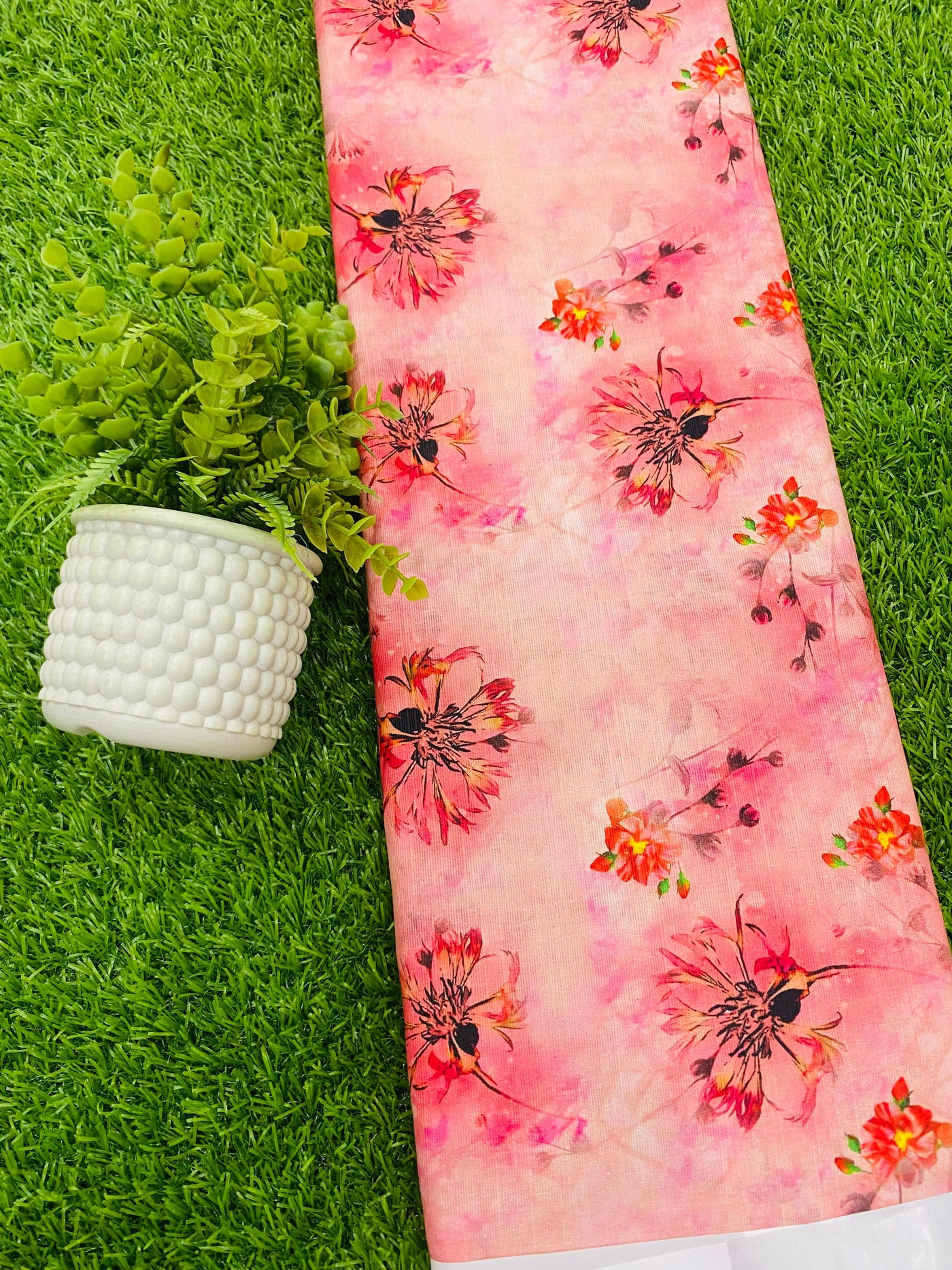 Classic Rust Plain Khaddar Fabric for Winter Wear