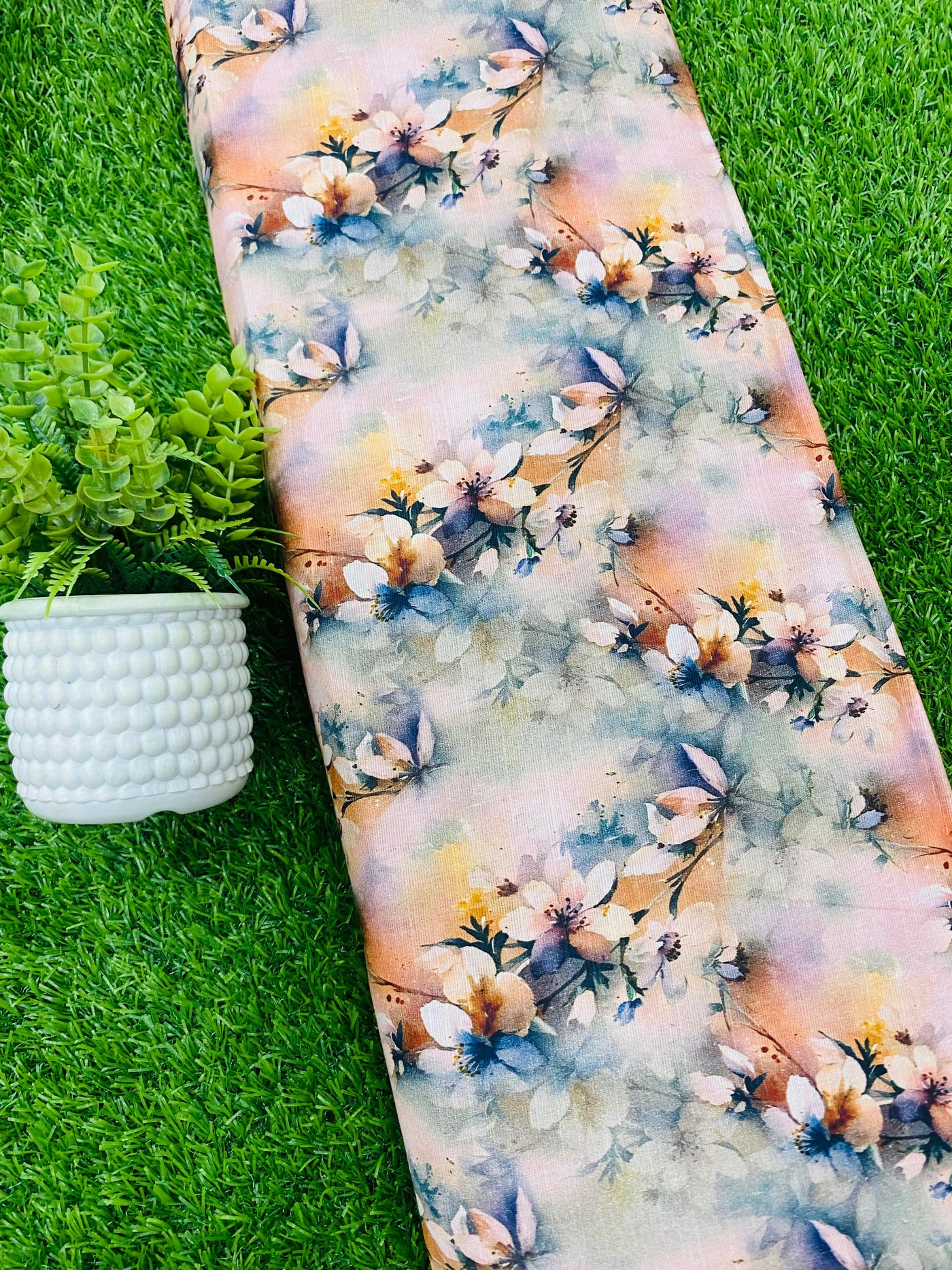 Classic Rust Plain Khaddar Fabric for Winter Wear