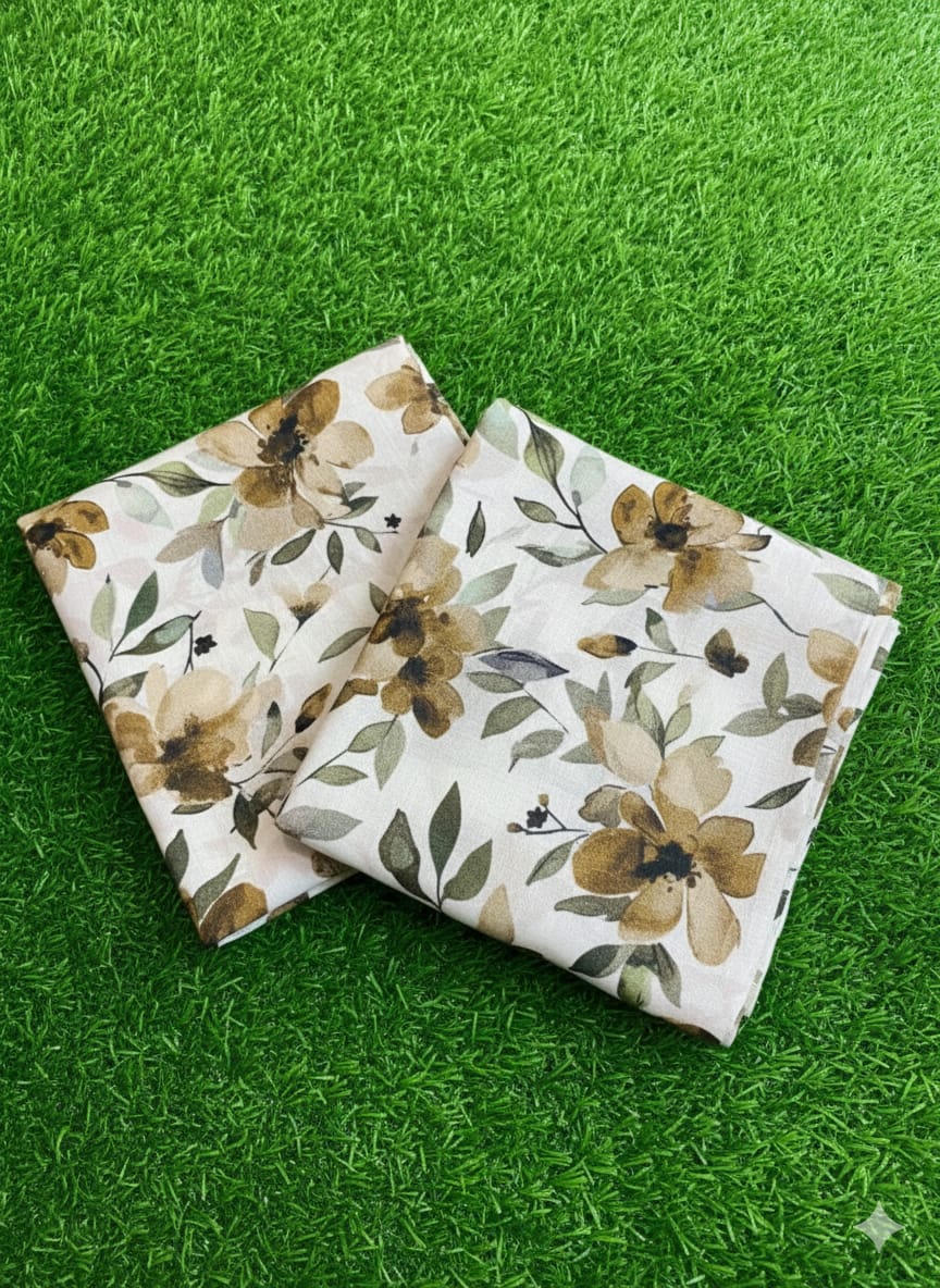 Classic Rust Plain Khaddar Fabric For winter wear
